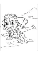 Paw Patrol kleurplaat 3